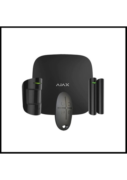 Starterkit 4g, Kablosuz, Alarm Kiti, Siyah