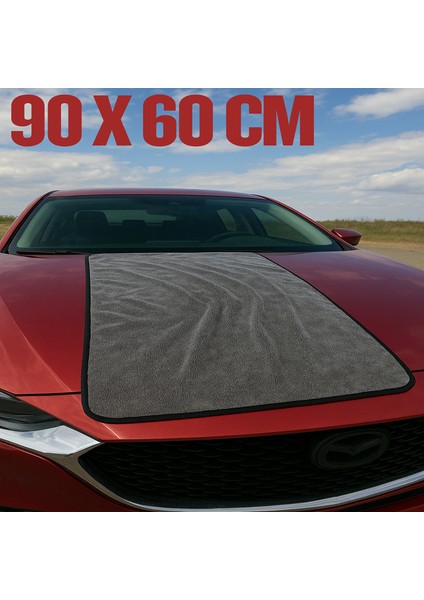 90X60 cm Araç Yıkama Kurulama Havlusu - Süper Emici, Çizmez, Hızlı Kurulama Leke Bırakmaz modelleri