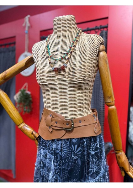 Claudine Deri Kemer | Taba Hakiki Deri El Yapımı Bel Kemer fiyatları