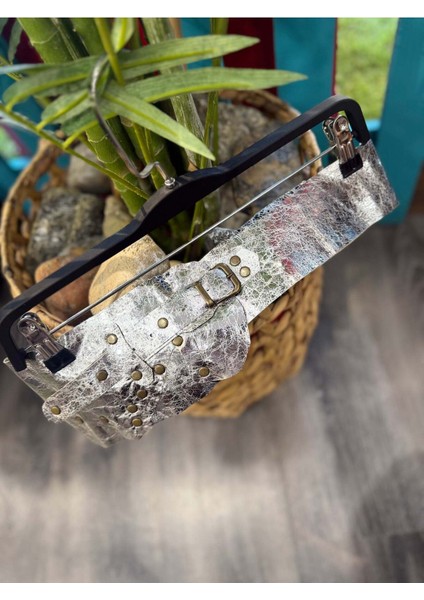 Amara Deri Kemer | Metal Stud Detaylı El Yapımı Bohem Tasarım modelleri