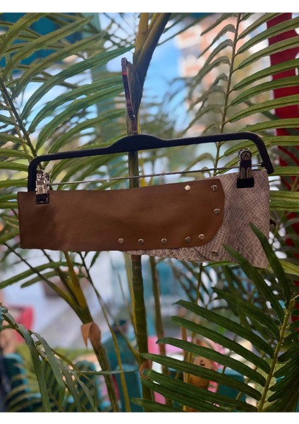 Lucinda Deri Kemer | Taş Desen & Taba El Yapımı Bohem Tasarım