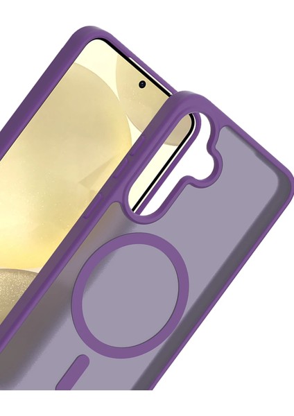 Mtxdpn Joko Samsung Galaxy A56 Jota Magsafe Kapak - Derin Mor modelleri