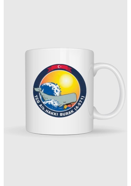 Tcg Alb. Hakkı Burak A571 Tasarımlı Kupa Bardak