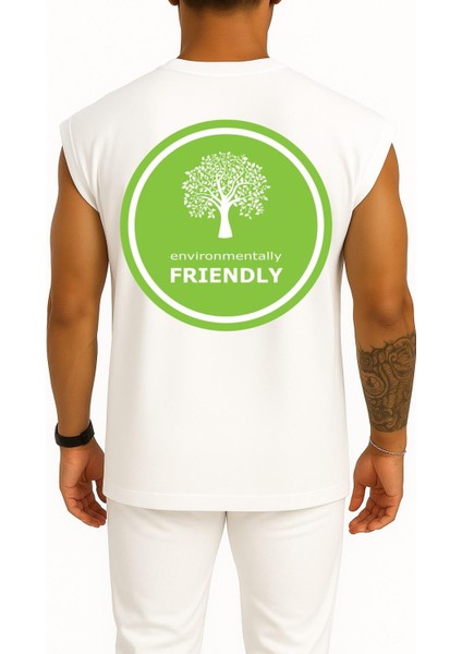 Oversize Environmentally Friendly Natural Environment Cep ve Sırt Tasarımlı Atlet fiyatları