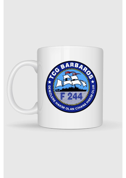 Tcg Barbaros F244 Tasarımlı Kupa Bardak fiyatları