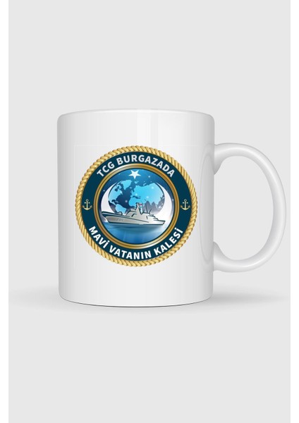 Tcg Burgazada F513 Tasarımlı Kupa Bardak