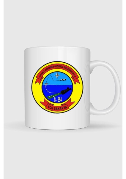 Tcg Sakarya S354 Tasarımlı Kupa Bardak