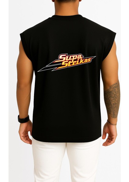 Oversize Supa Strikas Cep ve Sırt Tasarımlı Atlet fiyatları