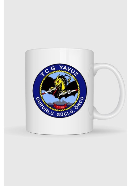 Tcg Yavuz F240 Tasarımlı Kupa Bardak