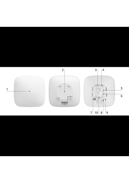 Hub2 Plus, Kablosuz, Görsel Doğrulamalı, Alarm Paneli, Beyaz fiyatları
