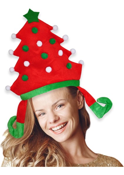 Yılbaşı Figürlü Bez Şapka 36 cm fiyatları