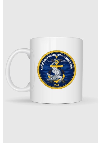 Amfibi Deniz Piyade Tugay Komutanlığı Tasarımlı Kupa Bardak fiyatları