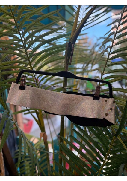 Lyra Deri Kemer | Işıltılı Holografik El Yapımı Bohem Tasarım indirimleri