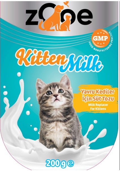 Yavru Kedi Süt Tozu – Anne Sütü Yerine Geçen Özel Formül