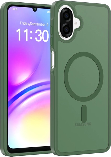 Mtxdpn Joko Samsung Galaxy A07 Jota Magsafe Kapak - Koyu Yeşil