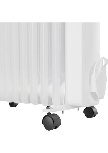 Voltomat Termostatlı 2500 W 11 Dilim Yağlı Radyatör Beyaz