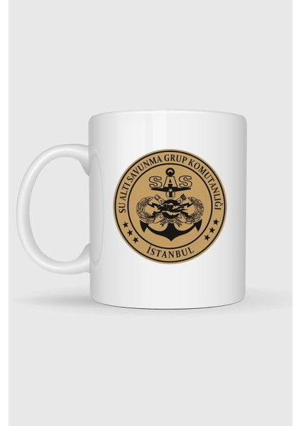 Sualtı Savunma Grup Komutanlığı Sas Tasarımlı Kupa Bardak fiyatları