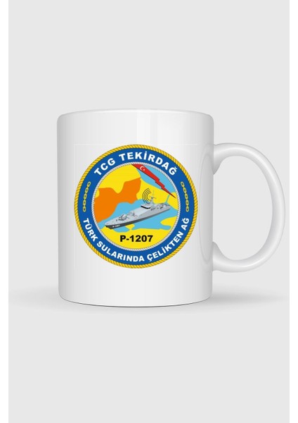 Tcg Tekirdağ P1207 Tasarımlı Kupa Bardak