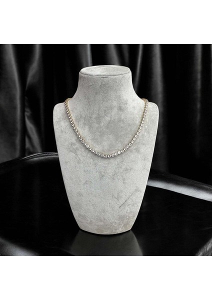 Su Yolu Çelik Kolye - Zarif ve Modern Tasarım