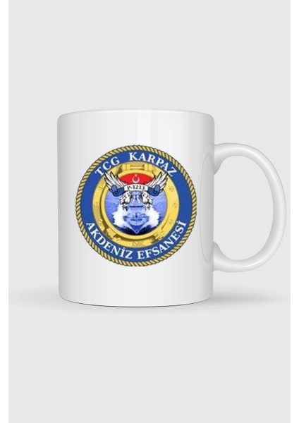 Tcg Karpaz P1213 Tasarımlı Kupa Bardak