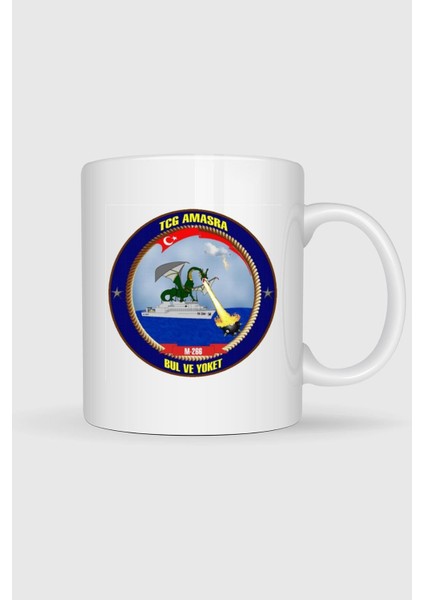 Tcg Amasra M266 Tasarımlı Kupa Bardak