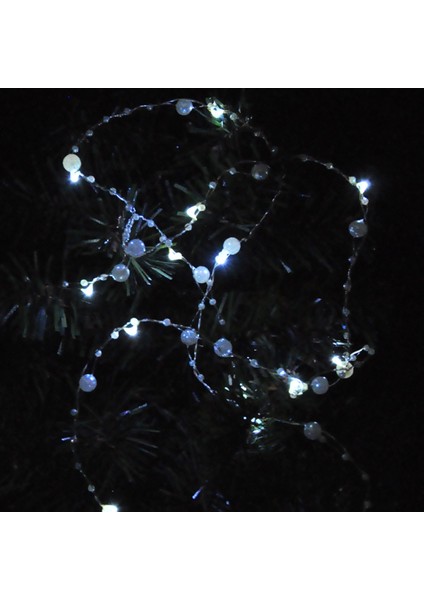 Yılbaşı Pilli LED Beyaz Işık -Inci Tanesi- fiyatları