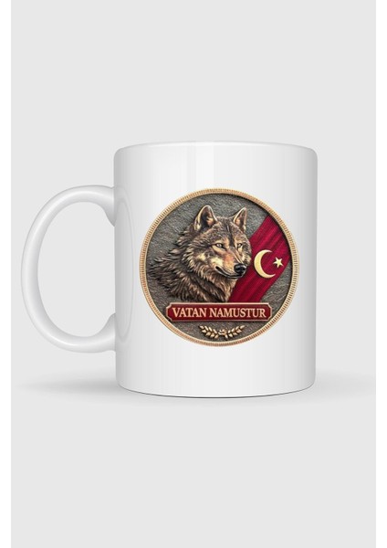 Vatan Namustur Tasarımlı Kupa Bardak fiyatları