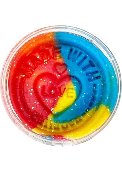 125 gr Mermer Desenli Işıltılı Gökkuşağı