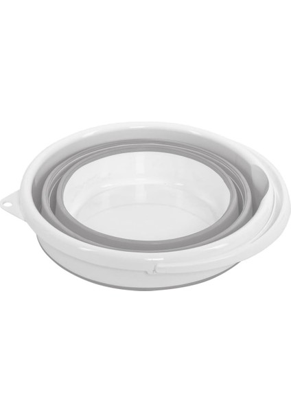 12.8 Litre Katlanabilir Kova – Akordiyon Tasarımlı Katlanır Temizlik ve Araç Yıkama Kovası, Gri Renk, Bebek Yıkama ve Ev Içi Kullanıma Uygun Portatif Kova modelleri