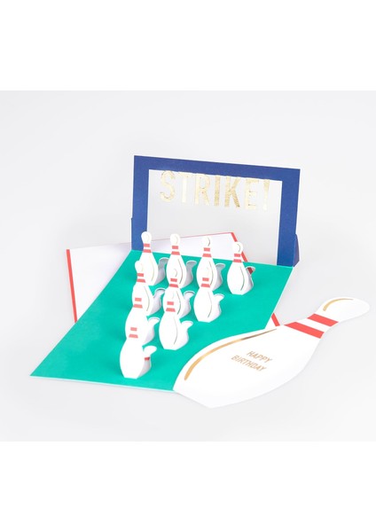 - Bowling Tebrik Kartı