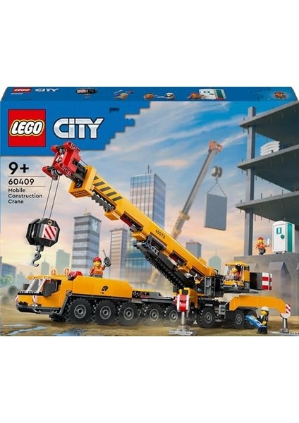 City Sarı Mobil Inşaat Vinci 60409, 9 Yaş ve Üzeri Çocuklar Için Yaratıcı Oyuncak Yapım Seti (1116 Parça) modelleri