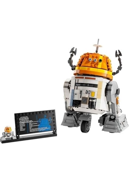 : Ahsoka (C1-10P) Droidi 75416-10 Yaş ve Üzeri Çocuklar Için Inşa Edilebilen Yaratıcı Model Yapım Seti (1039 Parça) modelleri