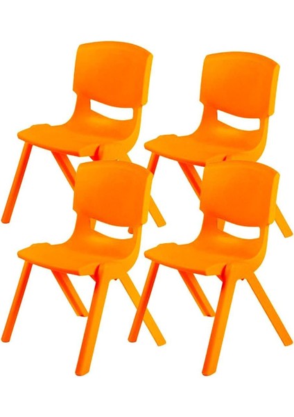 4'lü Set Büyük Şirin Çocuk Turuncu