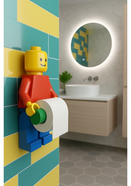 Legomaan Tuvalet Kağıdı Tutucu modelleri