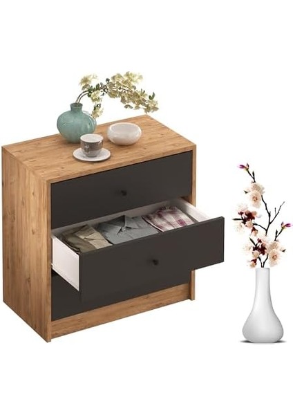 SFR103-CEVIZ 3 Çekmeceli Şifonyer modelleri