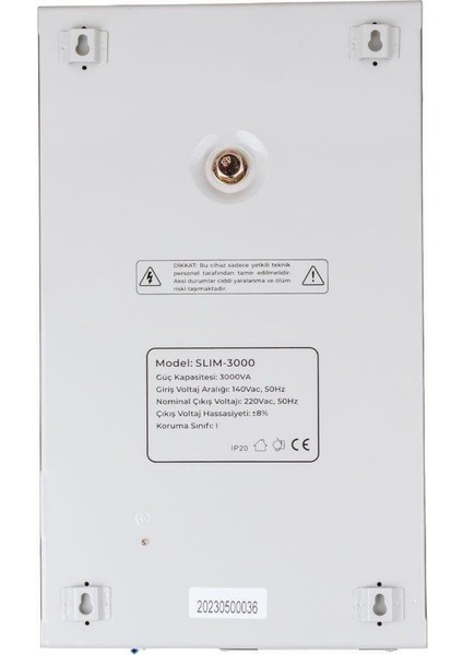 SLIM-3000 Otomatik 3000 Watt Kombi Voltaj Regülatörü modelleri