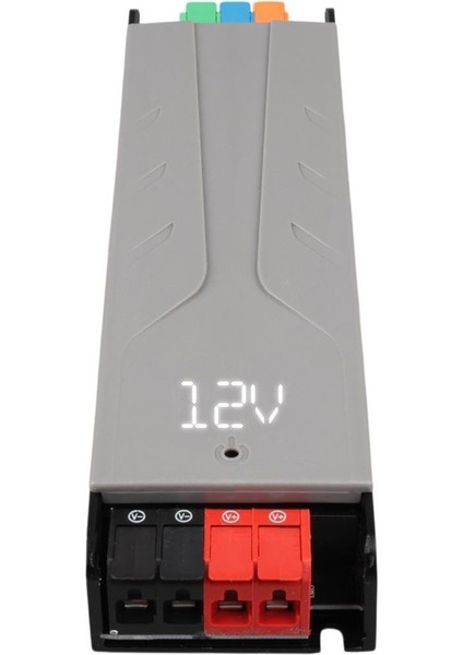 PM-26839 12 Volt 10 Amper 120 Watt Slim Metal Kasa Adaptör Voltaj Göstergeli 189X51X27MM modelleri