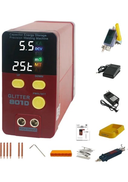 801D Şarjlı Pil Punto Kaynak Makinesi modelleri