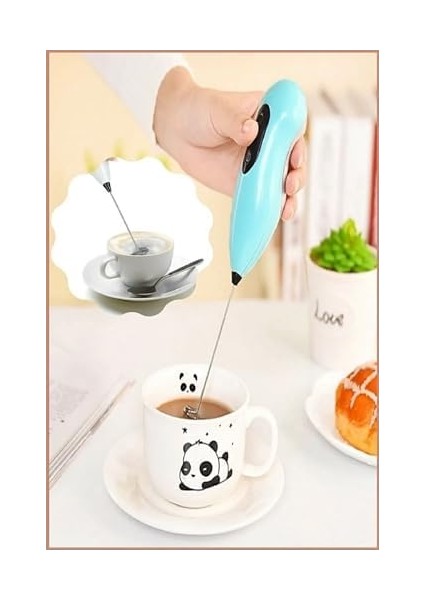 Pilli Kahve Öğütücü ve Karıştırıcı Mikser, Süt Köpürtücü Mini Mikser, MKSR001 modelleri