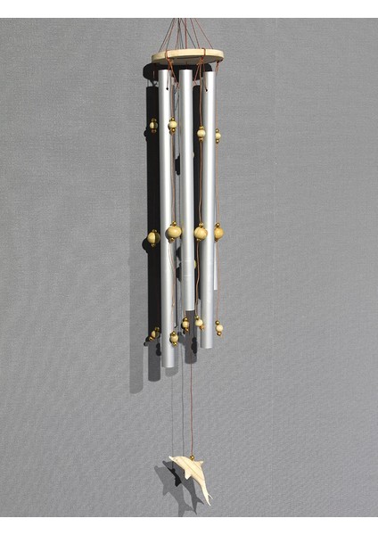 Boncuklu Metal Rüzgar Çanı 3dıarta-28