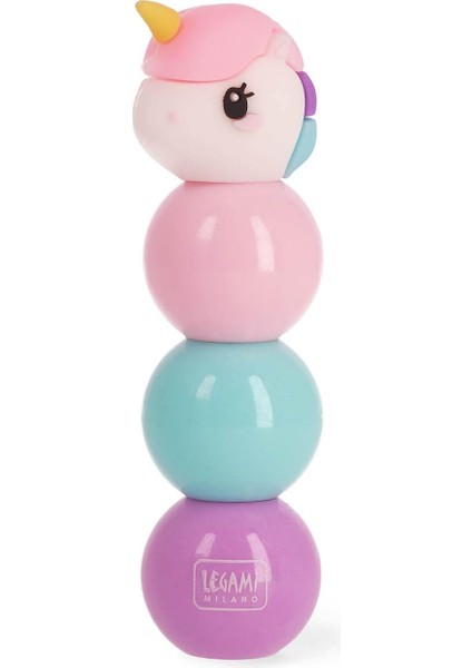 Cartolerıa Dal 1956 Yazı Ürünleri Işaretleme, 3 Renk, Tek Boynuzlu At, Çeşitli