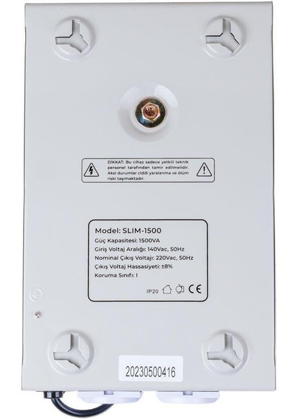 SLIM-1500 Otomatik 1500 Watt Voltaj Kombi Regülatörü modelleri