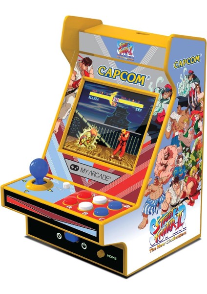 Arcade 12CM Str Iı Champ Retro Konsol 2 Oyun