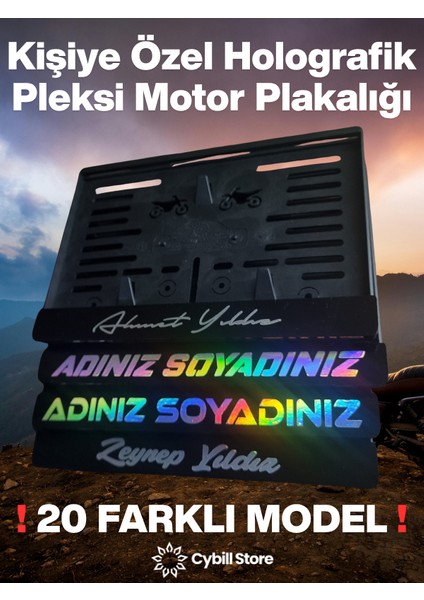 Kişiye Özel Motor Plaka Hologram Yazı Istediğinizi Yazdırın Motosiklet Pleksi Özel Plaka Altı Dayanıklı Sportif Modifiye Plaka Çerçevesi Dayanıklı Şık Cybill Store Beyaz