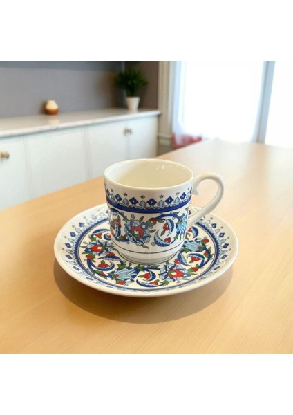 Porselen Fincan Takımı - 2 Kişilik - Topkapı Desen fırsatları