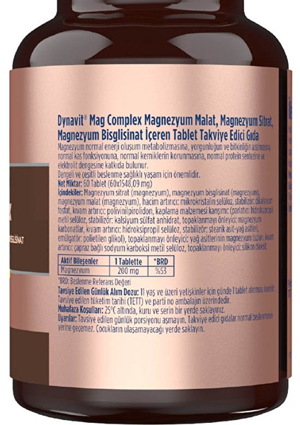 Mag Complex 60 Tablet fiyatları