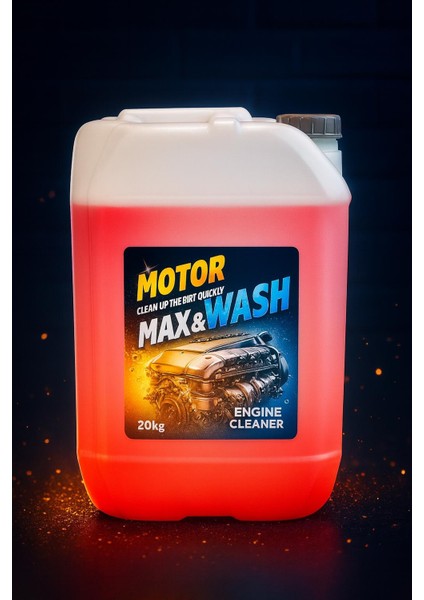 20KG Agır Kir Sökücü Motor Blok Temizleyici Ultra Yogun Farfümlü