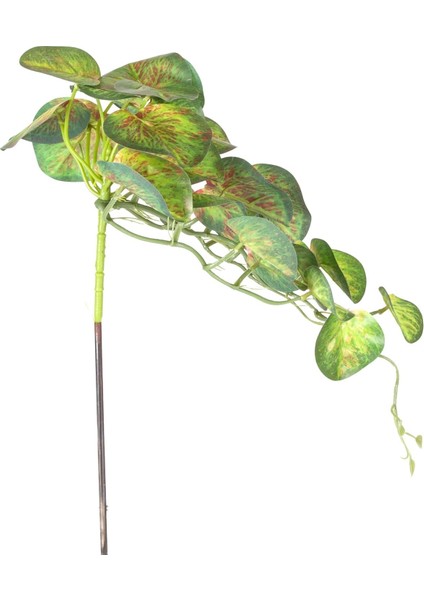 Yapay Bitki Salon Sarmaşığı Kızıl-Yeşil 35 Cm.