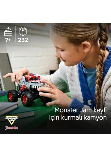 Jam Thunderroaru Çek-Bırak Oyuncak Kamyon – Yaratıcı Oyunları Seven 7 Yaş ve Üzeri Erkek ve Kız Çocukları Için Araç Yapım Seti, Hediye Fikri 42200 (232 Parça) fiyatları