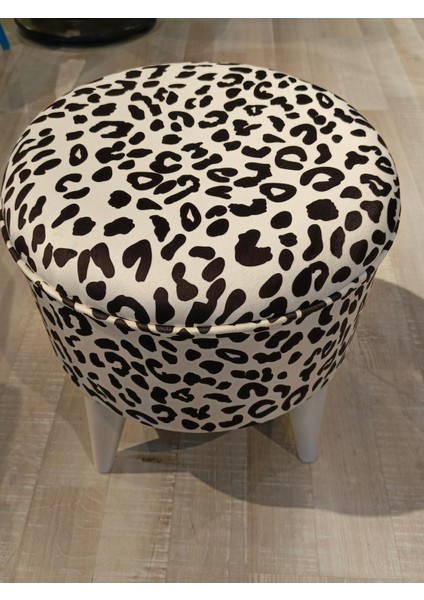 Leopardesenli Puf Bench